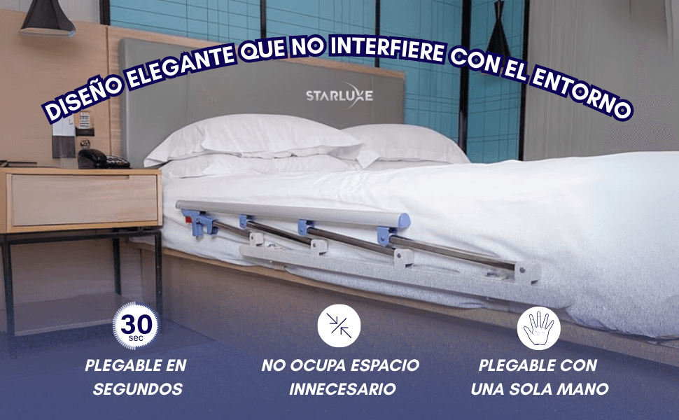 Detalles del producto — módulo 2 de Barandilla de cama abatible