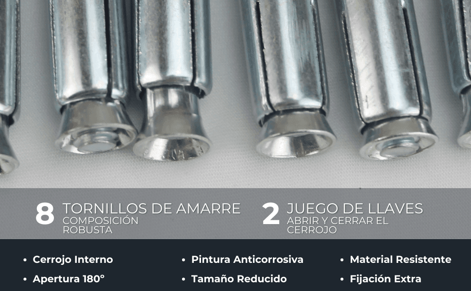 Detalles del producto — módulo 2 de Barrera de parking abatible