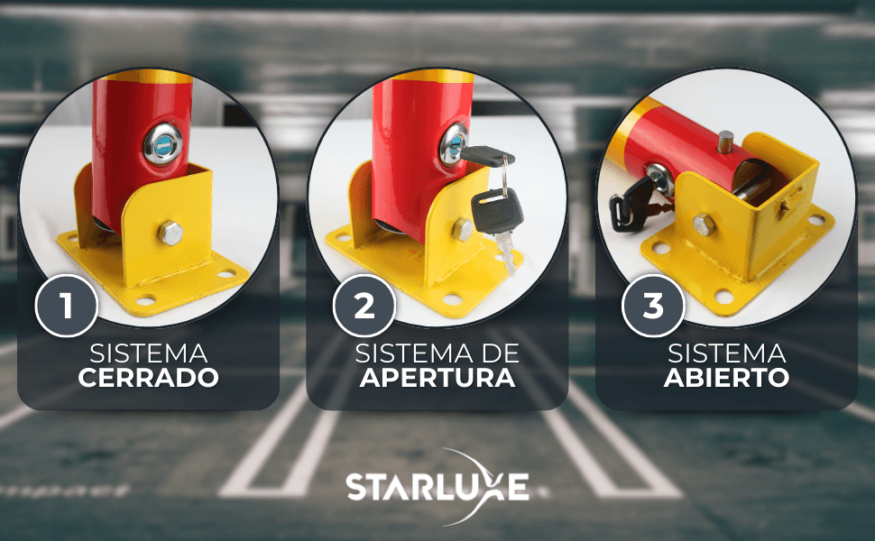 Detalles del producto — módulo 5 de Barrera de parking abatible